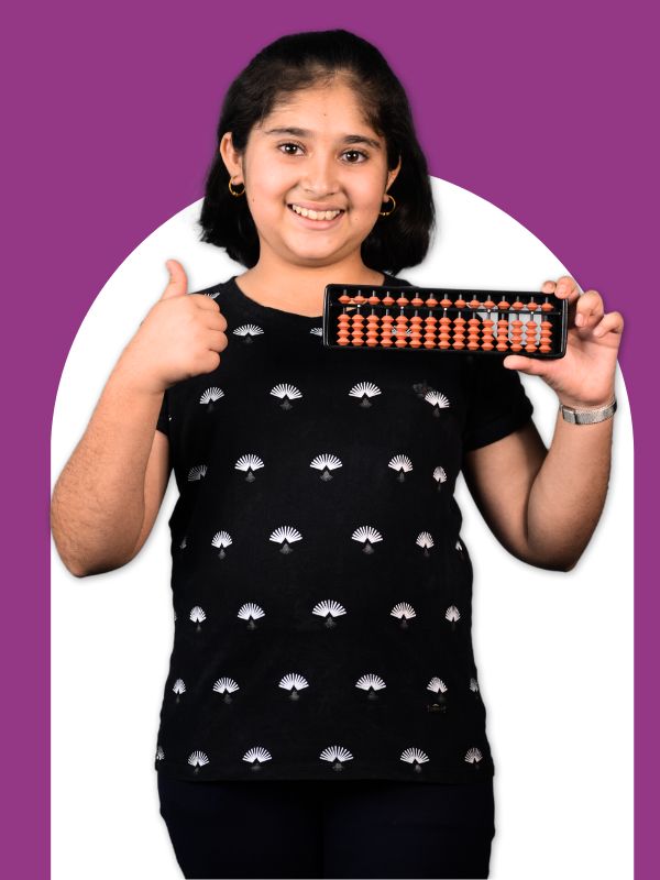 Girl with abacus